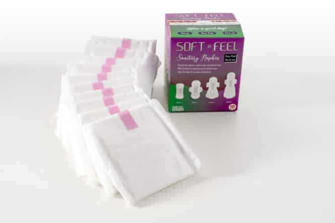 Manja Soft Doctors Tested Hypoallergenic Dermatological Super Absorbent Sensitive Sanitary Napkins Day Pad 10pcs 24.5cm